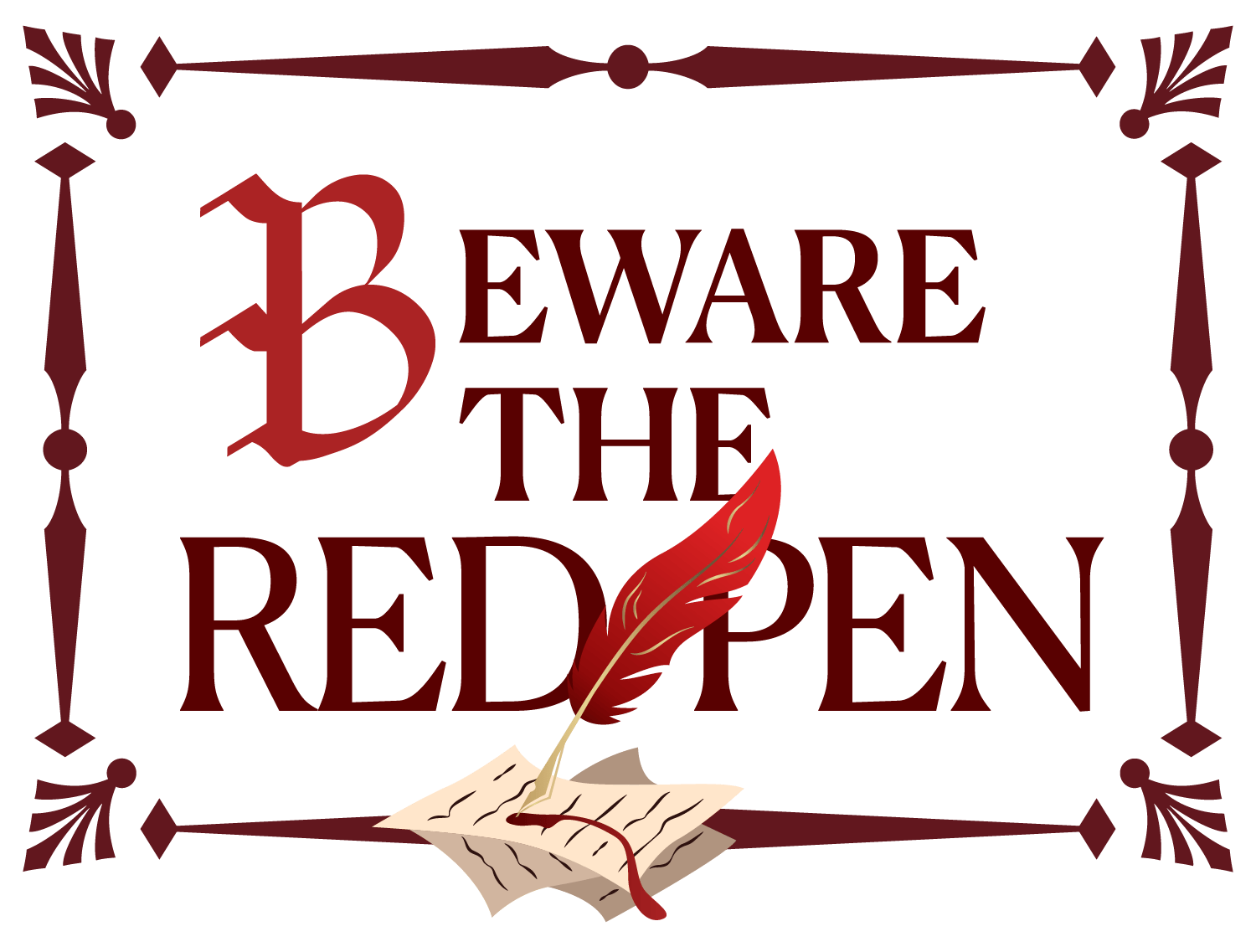 Beware Red the Pen Logo
